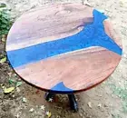 Epoxy Resin Coffee Table Center Table Round Epoxy Table
