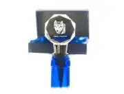 Alaskan Malamute Kristallwein-Stopfen With Dog Art-Dog