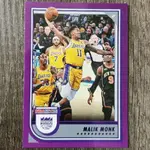 2022-23 HOOPS PURPLE 沙加緬度國王隊 MALIK MONK 紫色平行卡