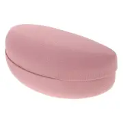 Sunglasses Case Pink Hard Shell Extra Large for Eyewear Storage