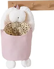 Crib Bedside Storage Bag, Baby Bedside Storage Bag | Cute Baby Stuff Organizer,Crib Stuff Organizer, Rabbit Shaped Diaper Storage for Baby Bottle