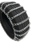 Snow Chains 235/85R16LT, 235/85 16LT V-Bar 2-Link Tire Chains set of 2.
