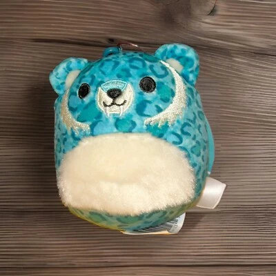 SQUISHMALLOWS 3.5" GRIFFIN Sabre tooth Tiger CLIP RARE NWT 2024 FREE SHIPPING