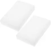 OHPHCALL 2pcs Foam Pad Needle Felting Pad Felting Sponge Mat Sewing Mat Needlework Supplies Sewing Cushion Diy Craft Holder Craft Pin Cushion Needlework Tools Chemical Fiber White
