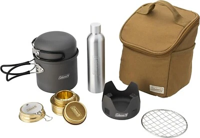 COLEMAN Cooker Compact Alcohol Burner & Cooker Set Lightweight with Carry Case 2