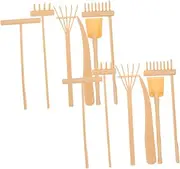 2Set Zen Garden Rake Tools Sandbox Rakes for Sand Art Crafts for Zen Sand Tray Tabletop Decoration Present for Mindfulness