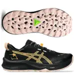 【ASICS 亞瑟士】GEL-TRABUCO 12 GTX 女款 越野 慢跑鞋 防水(1012B607-003 黑 橘 健行 戶外 亞瑟膠)