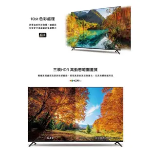 TECO 東元 TL50GU2TRE 50吋 電視 僅運送無安裝服務 4K Google TV 液晶顯示器