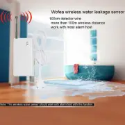 12V 433MHZ Wireless Water leak Sensor Water Leakage Detector Home Alarm System