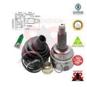 Front Axle Cv Joint Kit, Drive Shaft Suit MAZDA 6 2.0 DI (GG14) 6 Hatchback (for: Mazda)