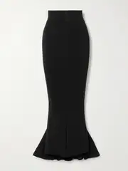 [Rick Owens] Rick Owens - Dauphine Jersey Maxi Skirt - Black - x small x small Black