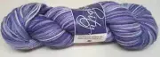Single Hank of Serendipity Sport Handpaint Superwash Sock - Purple People Eater
