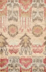 Geometric Modern Moroccan Indoor/ Outdoor Jute Handmade Oriental Area Rug 4x6 ft