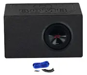 Alpine R2-W8D2 8” 350W RMS Car Audio Subwoofer+Ported Sub Box Enclosure R2W8D2