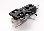 Black Headshell, AT-3600L Cartridge and Stylus, Needle for Technics SL D1, SL D1K, SL D2, SL D202, SL D205, SL D2K, SL D3, SL D303, SL D33, SL D3K, SL D5