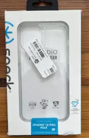 Speck Presidio Perfect-Clear Series Case iPhone 12 Pro MaxClear