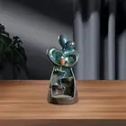 Waterfall Incense Holder Desk Statue Backflow Incense Burner Hugging Lover