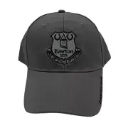 Everton FC Official Elijah Baseball Cap OSFA Grey EFC Gift