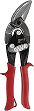 MIDWEST Aviation Snip - Left Cut Offset Tin Cutting Shears with Forged Blade & KUSH'N-POWER Comfort Grips - MWT-6510L