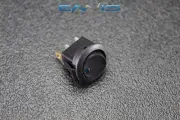 ROUND ON OFF ROCKER SWITCH MINI TOGGLE BLUE LED 3/4 MOUNT HOLE EC-1103ABL