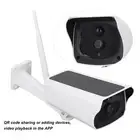 Solar Powered Security Camera 1080P 2Mp Night Vision Pir Motion Detection HOM