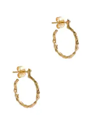 Lea Hoyer Leah Gold-plated Hoop Earrings ONE SIZE