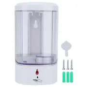 800ml White ABS Wall Mounted Non Contact Automatic Soap Dispenser compatible Kitchen Bathroom