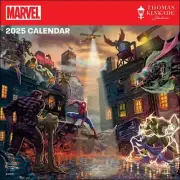 Marvel by Thomas Kinkade Studios 2025 Wall Calendar by Thomas Kinkade Studios