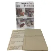 Simplicity Pattern 7196 Home Decor Cushion & Pillow Sewing By Donna Lang #D51