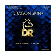 DR Strings DRAGON SKIN+ Coated 80/20 Acoustic Guitar Strings Light 12-54 DA8-12