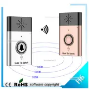 Wireless Doorbell With Voice Intercom 300M Distance Night Home Security NEW