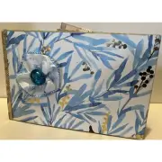 Junk Treasure Journal Booklet Flowers and Butterflies HANDMADE Pockets, Ephemera