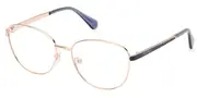 Max & Co. MO5148 090 Women’s Glasses Gold Size 54 - Private Health Rebate - Blue Light Block Available
