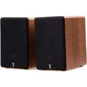 Flea Market 2 Channel Bluetooth Bookshelf Speakers (Walnut)