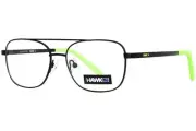 Tony Hawk THK66-1 Eyeglasses Frame Youth Black Full Rim Rectangle Shape 47mm