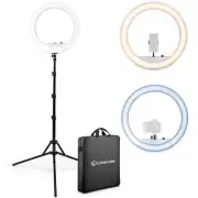 Lume Cube LED Ring Light for Videos, Selfies, Live Streaming |18” Circle Ligh...