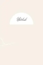 Elegant Aesthetic Minimalist Composition Notebook: Ivory, Lined 80 Pages, Size 6"x9": Japandi style, Beige, Lined 80 Pages, Size 6"x9"