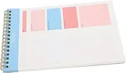 EXQUIMEUBLE Daily Planner Notepad Tear Off Schedule Book for Efficient Management for Students Travelers and Office Workers Lightweight Memo Pads for Easy Carrying