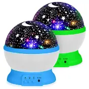 Rotating Starry Sky Projector Constellation Night Light