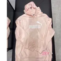 在飛比找蝦皮購物優惠-@SIX@Puma 流行款 長版 連帽T恤 基本款 帽T 粉