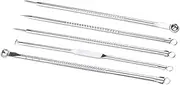 Gentle Blackhead Extraction Tool Set 5pcs Facial Cleansing Needle to Use Storage Case