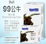 韓國UNIDUS 99公牛 延時型 保險套 12入