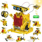REMOKING Educational Solar Robot Kit,12 in 1 Science Experiment Kit,STEM DIY ...