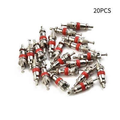 20pcs Tyre Valve Core Insert Tire Car Bike Quad Truck W/Remover Tool Practical