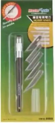 Master Tools 709908 Hobby Design Knife (5 assorted blades)