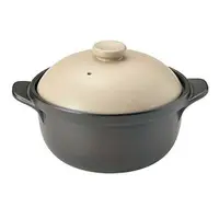 在飛比找樂天市場購物網優惠-日本製 萬古燒 佐治陶器 土鍋 棕色蓋炊飯鍋 (18.5cm