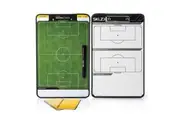 SKLZ Soccer Magna Coaching Scoring Magnetic White Clip Board w Marker Magnets