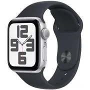 Apple Watch SE 44mm Silver Aluminium Case GPS [2023] [~Renewed]