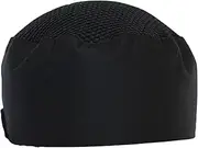 [ACE CHEF] Chef Hat for Men & Women | Cool Vent, Breathable Mesh Top Beanie with Adjustable Velcro Closure | Professional Hospitality Unisex Chef Uniform