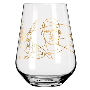 【德國 RITZENHOFF】傳奇黃金系列- 希臘神話水酒對杯 /540 ml